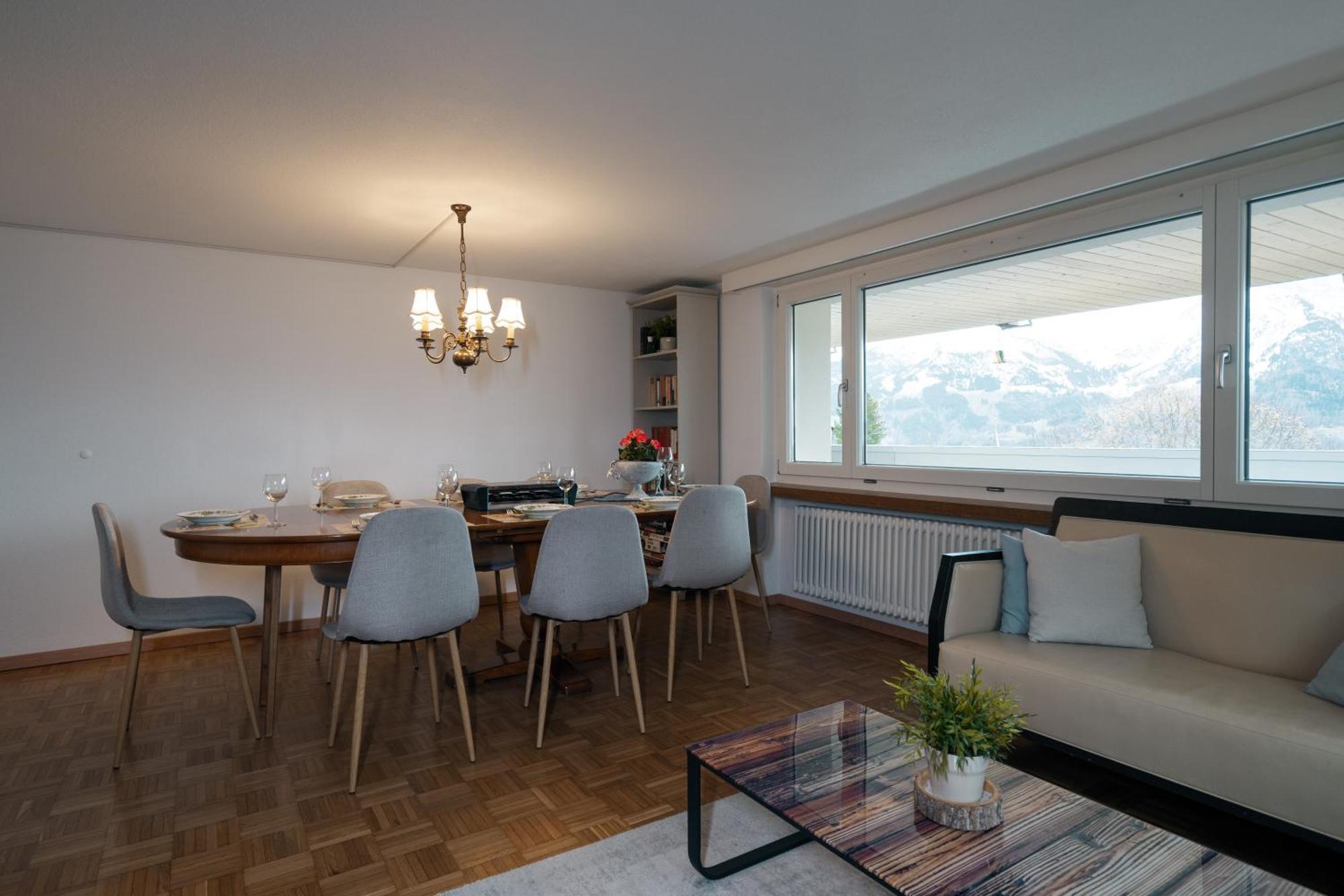 Appartamento Large 8beds Great For Family And Friends, Mountain View Amden